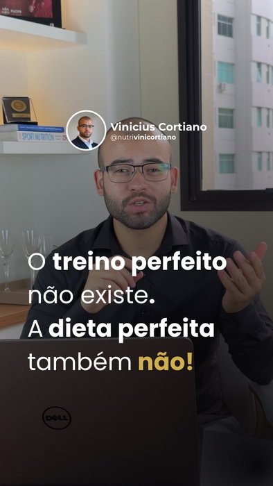 Post no Instagram: não desistir por não ser perfeito